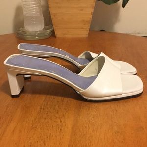 Cute White Simple Sandal…